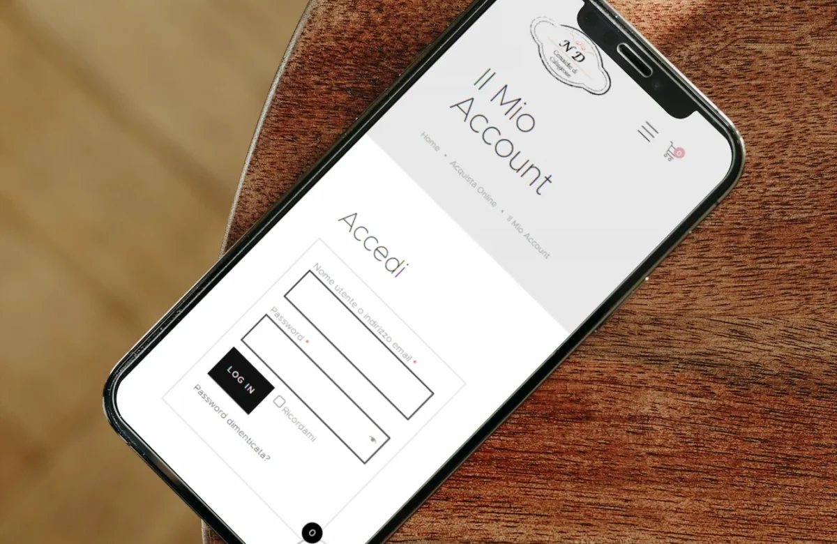 Sviluppo Sito e-commerce – ND Ceramiche