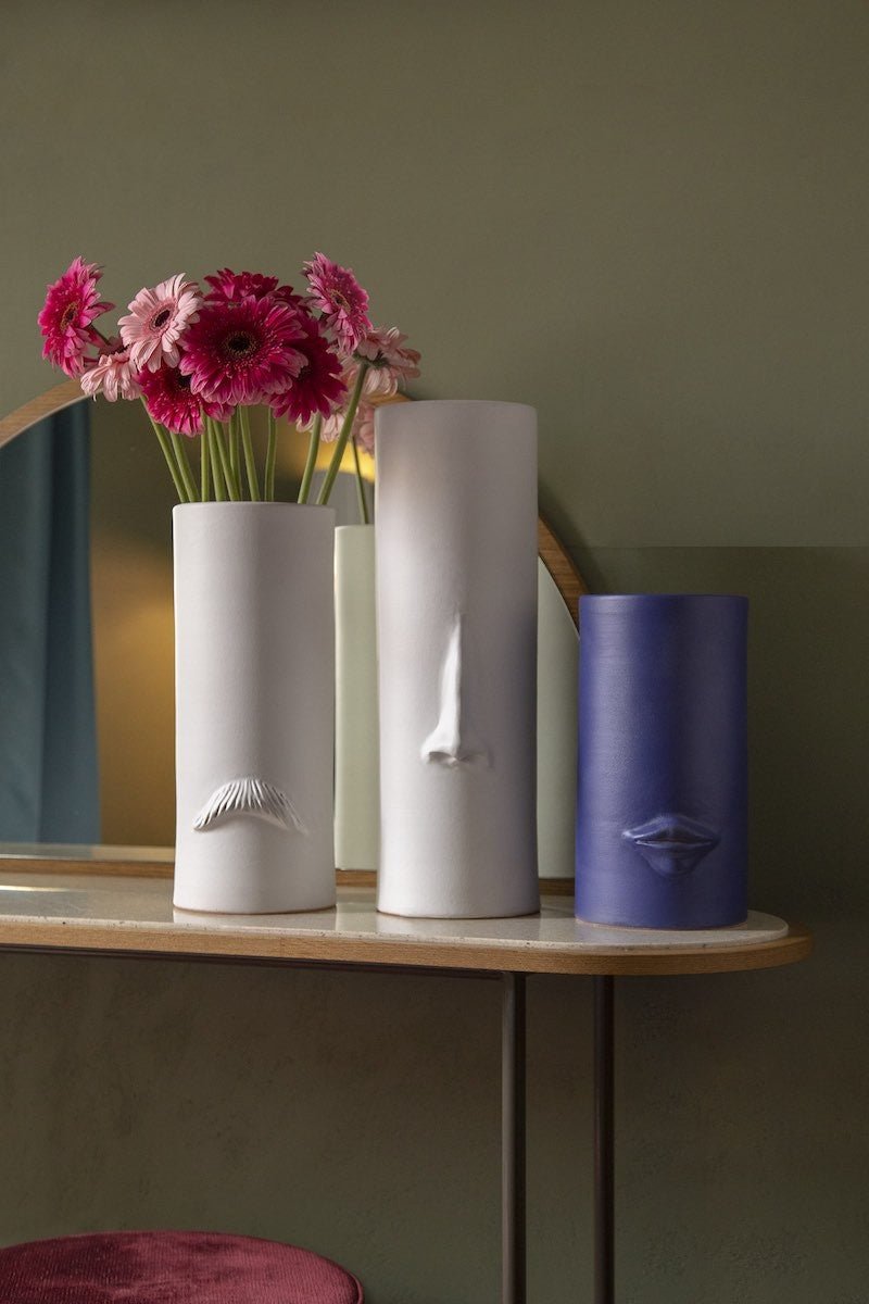 Crita Ceramiche, collezione di vasi I Sensi